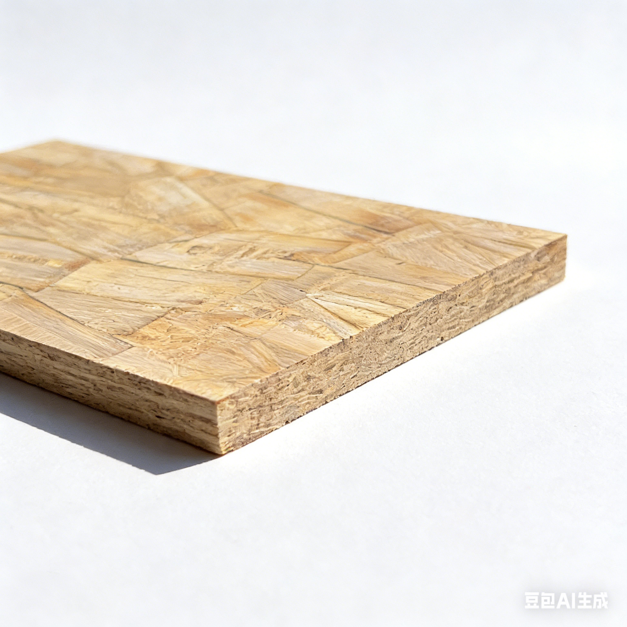 Bamboo-Wood Composite Oriented Strand Board